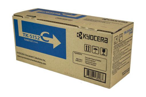 Picture of Copystar 1T02NSCUS0 (TK-5152C) Cyan Toner Cartridge (10000 Yield)