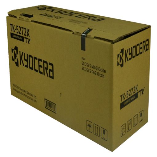 Picture of Kyocera Mita 1T02TV0US0 (TK-5272K) Black Toner Cartridge (8000 Yield)