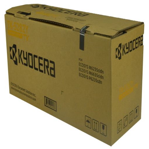 Picture of Kyocera Mita 1T02TWAUS0 (TK-5282Y) Yellow Toner Cartridge (11000 Yield)