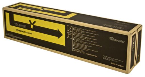 Picture of Copystar 1T02K9ACS0 (TK-8709Y) Yellow Toner Cartridge (30000 Yield)