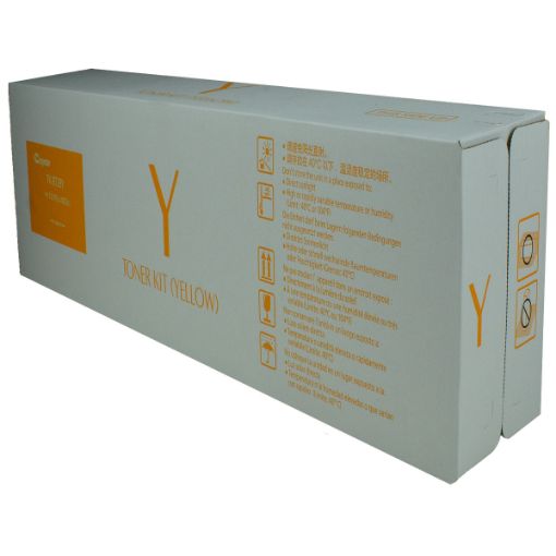 Picture of Kyocera Mita 1T02NHACS0 (TK-8729Y) Yellow Toner Cartridge (30000 Yield)