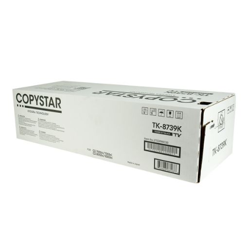 Picture of Copystar 1T02XN0CS0 (TK-8739K) Black Toner Cartridge (85000 Yield)