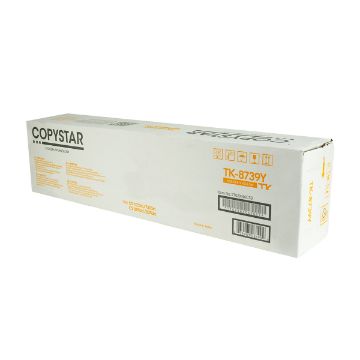Copystar 1T02XNACS0 (TK-8739Y) Yellow Toner Cartridge (40000 Yield)  Copystar 1T02XNACS0 (TK-8739Y) Yellow Toner Cartridge (40000 Yield)