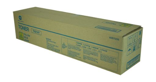 Picture of Konica Minolta A0D7235 (TN-214Y) Yellow Toner Cartridge (18500 Yield)