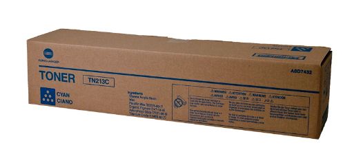 Picture of Konica Minolta A0D7432 (TN-213C, TN-214C, TN-314C) Cyan Toner Cartridge (19000 Yield)