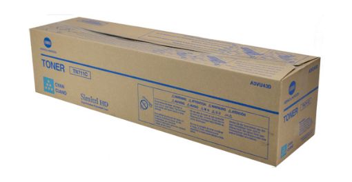 Picture of Konica Minolta A3VU430 (TN-711C) Cyan Toner Cartridge (31500 Yield)