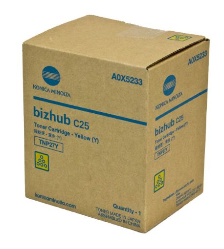 Picture of Konica Minolta A0X5233 Yellow Toner Cartridge (6000 Yield)