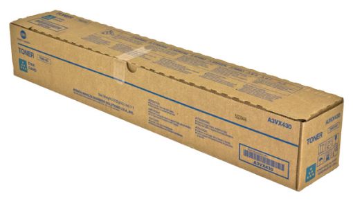 Picture of Konica Minolta A3VX430 (TN-619C) Cyan Toner Cartridge (78000 Yield)