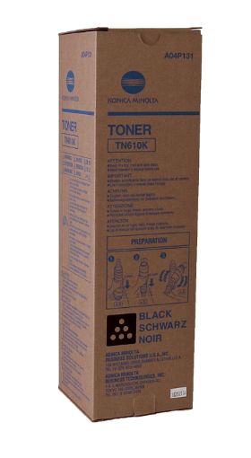 Picture of Konica Minolta A04P131 (TN-610K) Black Toner (39400 Yield)