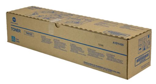 Picture of Konica Minolta A1DY430 (TN-615C) Cyan Toner Cartridge (75000 Yield)