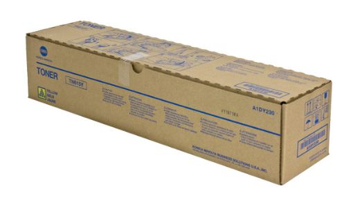 Picture of Konica Minolta A1DY230 (TN-615Y) Yellow Toner Cartridge (60000 Yield)