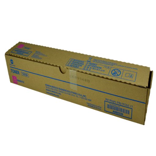 Picture of Konica Minolta A9E8330 (TN-514M) Magenta Toner Cartridge (26000 Yield)