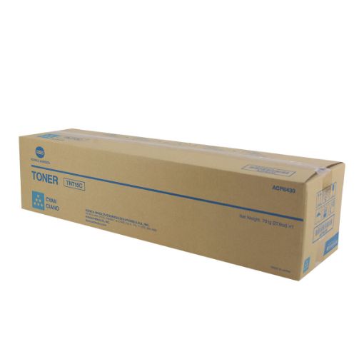 Picture of Konica Minolta ACP8430 (TN-715C) Cyan Toner Cartridge (45000 Yield)