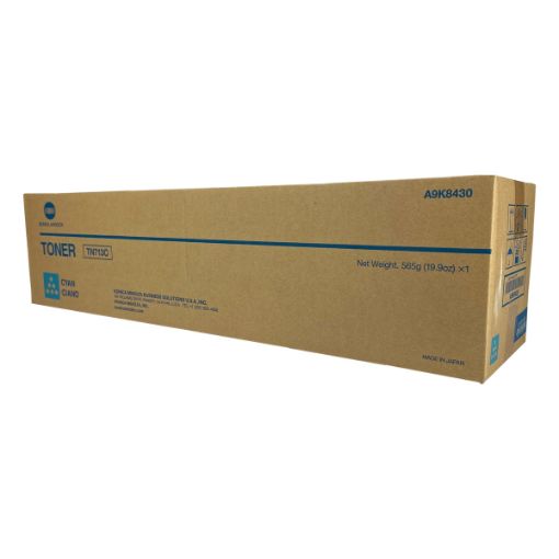 Picture of Konica Minolta A9K8430 (TN-713C) Cyan Toner Cartridge (33200 Yield)