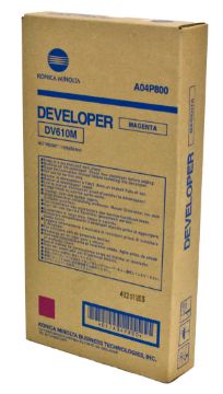 Show details for Konica Minolta A04P800 (DV-610M) Magenta Developer (200000 Yield) Picture of Konica Minolta A04P800 (DV-610M) Magenta Developer (200000 Yield)