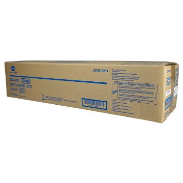 Show details for Konica Minolta A7U40KD (DV-313C) Cyan Developer (600000 Yield) Picture of Konica Minolta A7U40KD (DV-313C) Cyan Developer (600000 Yield)