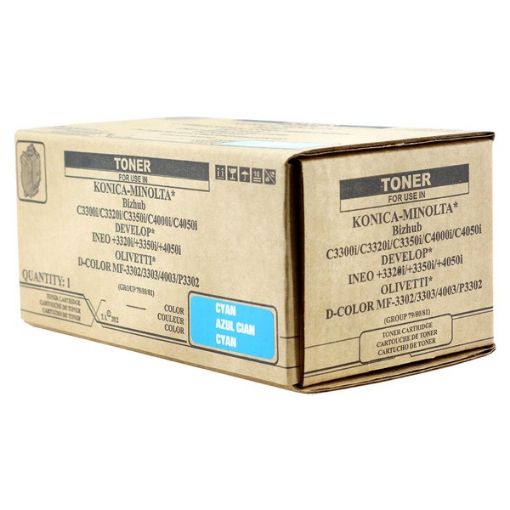 Picture of TAA Compliant AAJW430 (TNP79C) Cyan Toner Cartridge (9000 Yield)