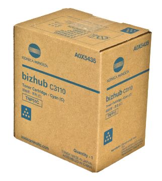 Show details for Konica Minolta A0X5435 (TNP51C) Cyan Toner Cartridge (6000 Yield) Picture of Konica Minolta A0X5435 (TNP51C) Cyan Toner Cartridge (6000 Yield)
