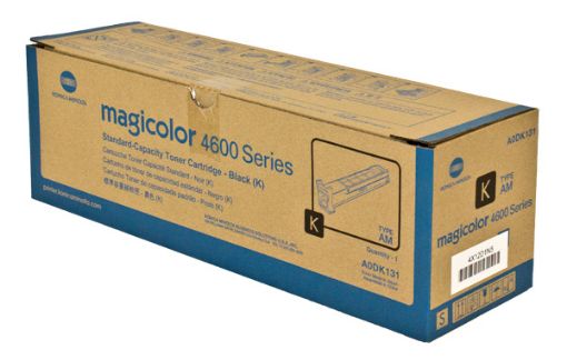 Picture of Konica Minolta A0DK131 Black Toner Cartridge (4000 Yield)