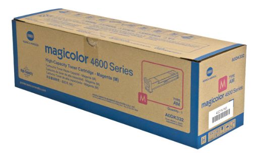 Picture of Konica Minolta A0DK332 Magenta Toner Cartridge (8000 Yield)