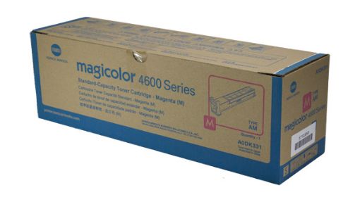 Picture of Konica Minolta A0DK331 Magenta Laser Toner Cartridge (4000 Yield)