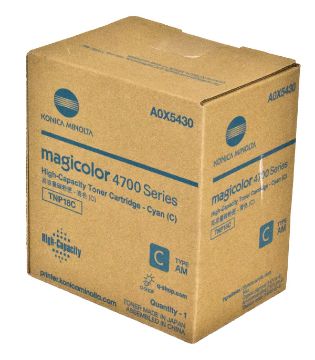 Show details for Konica Minolta A0X5430 Cyan Toner Cartridge (6000 Yield) Picture of Konica Minolta A0X5430 Cyan Toner Cartridge (6000 Yield)