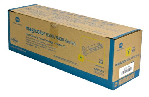 Picture of Konica Minolta a06v233 Yellow Toner Cartridge (12000 Yield)