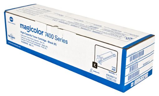 Picture of Konica Minolta 8938-613 Black Toner Cartridge (15000 Yield)