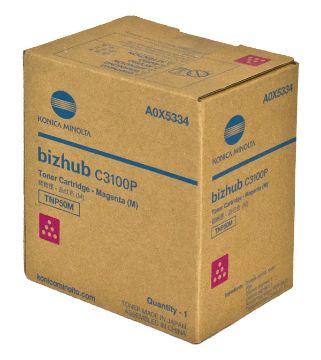 Show details for Konica Minolta A0X5334 (TNP50M) Magenta Toner Cartridge (6000 Yield) Picture of Konica Minolta A0X5334 (TNP50M) Magenta Toner Cartridge (6000 Yield)