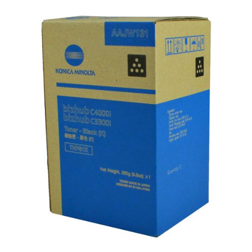 Picture of Konica Minolta AAJW131 (TNP81K) Black Toner Cartridge (13000 Yield)