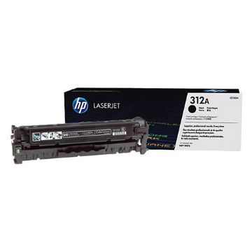 Show details for HP CF380A (HP 312A) Black Toner Cartridge (3500 Yield) Picture of HP CF380A (HP 312A) Black Toner Cartridge (3500 Yield)