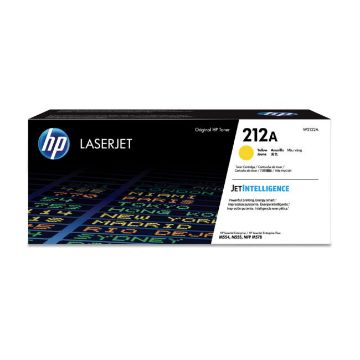 Show details for HP W2122A (HP 212A) Yellow Toner Cartridge (4500 Yield) Picture of HP W2122A (HP 212A) Yellow Toner Cartridge (4500 Yield)