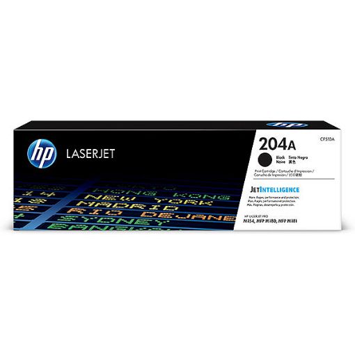 Picture of HP CF510A (HP 204A) Black Toner Cartridge (1100 Yield)