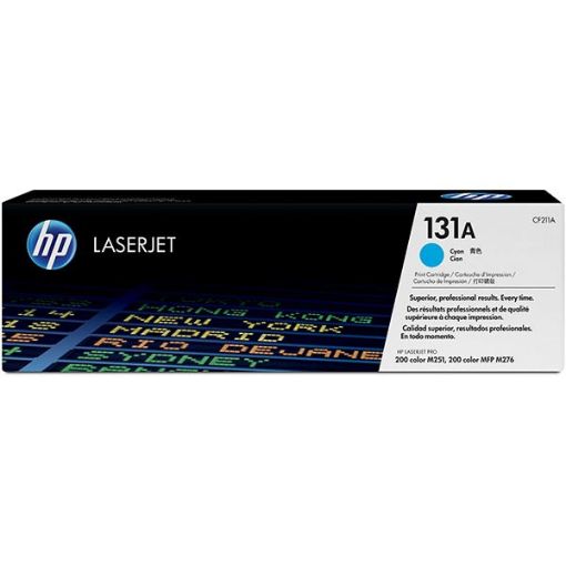 Picture of HP CF211A (HP 131A) Cyan Laser Toner Cartridge (1800 Yield)