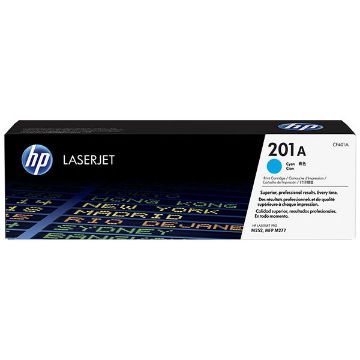 Show details for HP CF401A (HP 201A) Cyan Toner Cartridge (1400 Yield) Picture of HP CF401A (HP 201A) Cyan Toner Cartridge (1400 Yield)