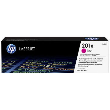 Show details for HP CF403X (HP 201X) High Yield Magenta Toner Cartridge (2300 Yield) Picture of HP CF403X (HP 201X) High Yield Magenta Toner Cartridge (2300 Yield)