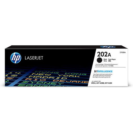 Picture of HP CF500A (HP 202A, Cartridge 054Bk) Black Toner Cartridge (1400 Yield)