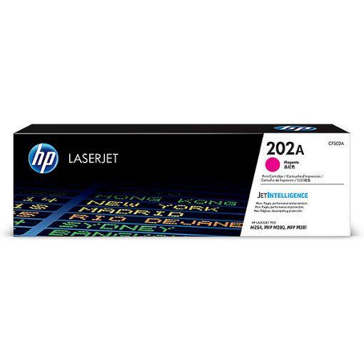 Picture of HP CF503A (HP 202A, Cartridge 054M) Magenta Toner Cartridge (1300 Yield)