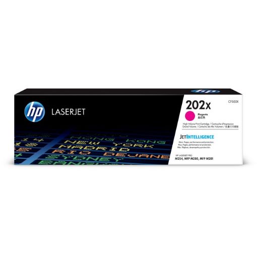 Picture of HP CF503X (HP 202X, Cartridge 054HM) High Yield Magenta Toner Cartridge (2500 Yield)