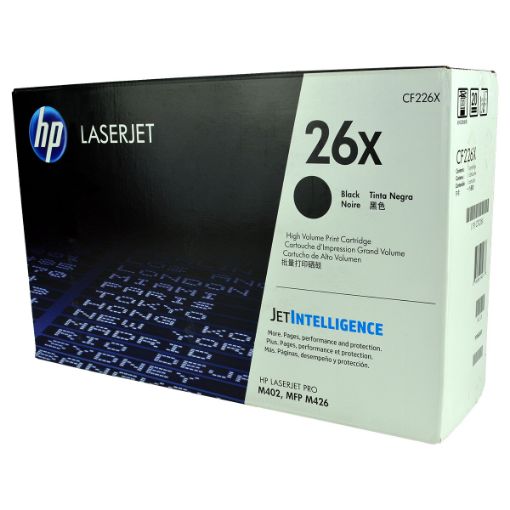 Picture of HP CF226X (HP 26X) High Yield Black Toner Cartridge (9000 Yield)