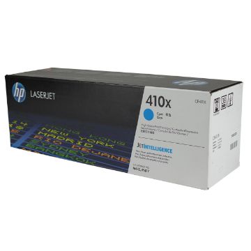 Show details for HP CF411X (HP 410X) High Yield Cyan Toner Cartridge (5000 Yield) Picture of HP CF411X (HP 410X) High Yield Cyan Toner Cartridge (5000 Yield)