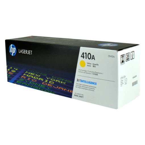 Picture of HP CF412A (HP 410A) Yellow Toner Cartridge (2300 Yield)