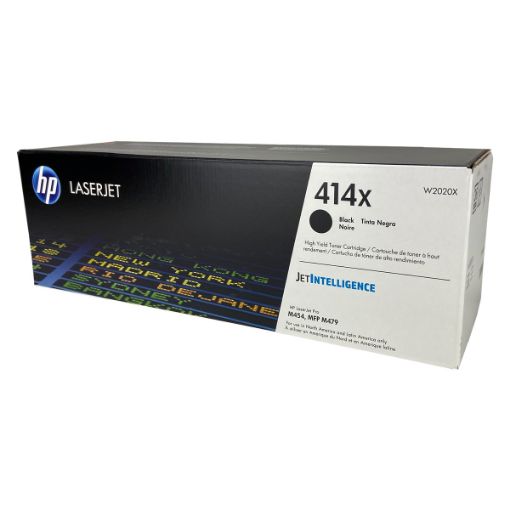 Picture of HP W2020X (HP 414X) High Yield Black Toner Cartridge (7500 Yield)