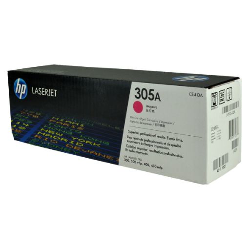 Picture of HP CE413A (HP 305A) Magenta Toner Cartridge (2600 Yield)