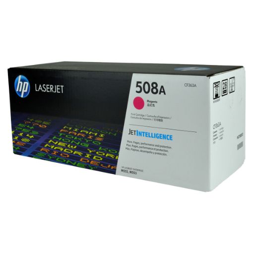 Picture of HP CF363A (HP 508A) Magenta Toner Cartridge (5000 Yield)