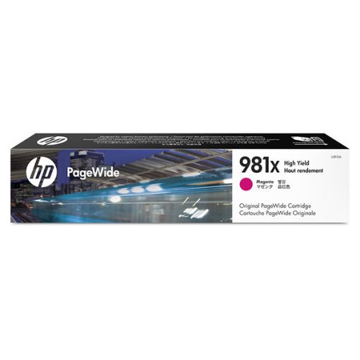 Picture of HP L0R10A (HP 981X) High Yield Magenta Pagewide Inkjet Cartridge (10000 Yield)