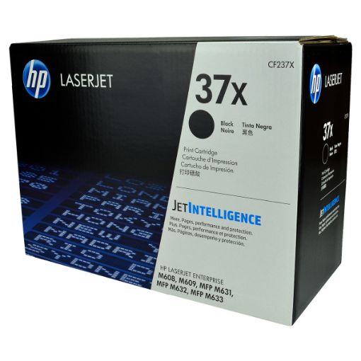 Picture of HP CF237X (HP 37X) High Yield Black Toner Cartridge (25000 Yield)