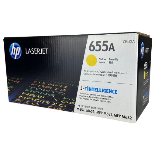 Picture of HP CF452A (HP 655A) Cyan Toner Cartridge (10500 Yield)