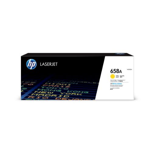 Picture of HP W2002A (HP 658A) Yellow Toner Cartridge (6000 Yield)