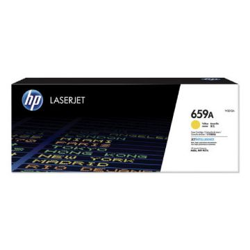 Show details for HP W2012A (HP 659A) Yellow Toner Cartridge (13000 Yield) Picture of HP W2012A (HP 659A) Yellow Toner Cartridge (13000 Yield)